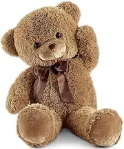 YunNasi Giant Teddy Bear XXL Teddy Large 90 cm Cuddly Toy Stuffed Toy Plush Bear (Brown)