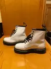 Dr. Martens Doc Martens 8-Eye Boots White Size 39 EU / 6 UK / 7 USM / 8 USL