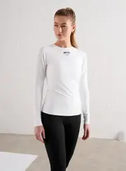 [aim'n] White Edge Core Long Sleeve