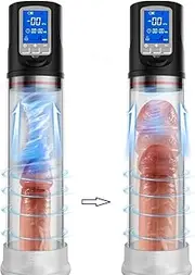 Electric Penis Pump - Automatic Vacuum Penis Enlarger Pump Penis Enlargement Vacuum Pump Rechargeable Enlarger Cock Extender Male Sex Toy, Cock Enlarger Erection Pump Adult Men Sex Toys