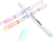 KICHOUSE 3Pcs Roller Marker Pens Portable Writing Tools for Marking Drawing and Doodling for Office Supplies Arts Crafts and Scrapbooking
