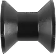 Sarini Roller Shaft Rubber Bow Roller Boat Trailer Roller Bow Stop Ft Bow Stop, Black Bow Roller For Boat Trailers