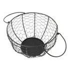 hen egg holder Egg Skelter Dispenser Fruit Container Chicken Wire Baskets