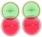 4Pcs Reusable Fruit Themed Ice Packs for Decorative Ice Bags for Relief Swelling and Lightweight and Portable Cold Compress for Injuries and Care