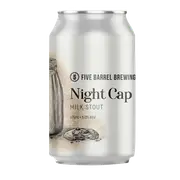 Five Barrel Night Cap Milk Stout 375ml Can