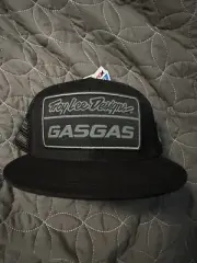 Troy Lee Designs TLD Gasgas Team Trucker Hat Cap Snapback Black OSFM