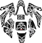 Sticker Decals Graphics Kit for Honda CRF50 XR50 Plastics Motorcycle Atomik Thumpstar Taotao SSR 110cc 125cc