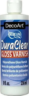 DecoArt Americana DuraClear Gloss Varnish-8oz