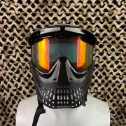 NEW Jt ProFlex Thermal Paintball Mask - Black/Black w/ Prizm 2.0 Hi-Def Lens