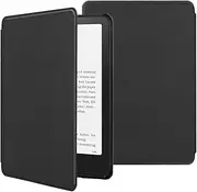 Case for New Kindl-e Paperwhite 12th Gen (2024 Release) and Kindl-e Colorsoft Signature Edition 7 inch Cover, Case Cover, Auto Sleep/Wake, Drop-Resistant, Anti-Scratch (Black)