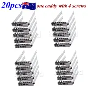 20pcs 2.5in G176J SAS SATA Drive Caddy For Dell PowerEdge R520 R620 R720 R720XD
