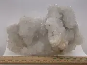 Clear Cactus Quartz Crystal Cluster Stalactite from Jalgaon, Maharashtra, India