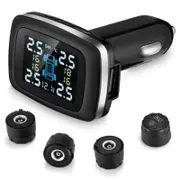 Zeepin C100 Tire Pressure Monitoring System Plug Tpms Lcd Screen Display Tyre Accessories