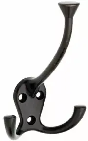 Flared Tri Hook in Venetian Bronze - 4-5/16"
