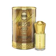 Ajmal Musk Gold Attar - 5ml Concentrated Perfume Oil for Unisex Use