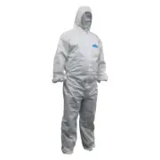 Maxisafe Koolguard Disposable White Protective Coverall XXL Overall Suit
