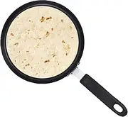 Non Stick Induction Large Hot Plate Tawa Chapati Pancake Naan Omelette Food Making Deep Crepe Pan Tawa 29cm