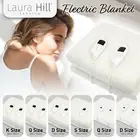 Laura Hill Heated Electric Blanket Fitted Underlay Winter Warmer