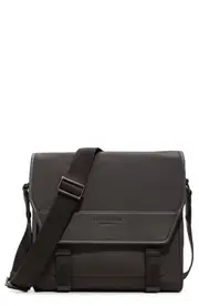 Ted Baker London Exeter Crossbody Messenger Bag in Dark Brown at Nordstrom One Size