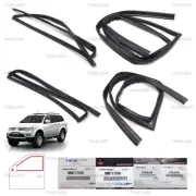 Fits Mitsubishi Pajero Sport 2008 - 15 Set 4Dr Glass Run Channel Rubber