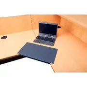 Rapidline Corner Lozenge for Workstation 33mm Top Grey