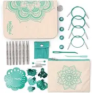 [KNITPRO] The Mindful Collection Grace Interchangeable Circular Needle Set 4" (10cm) | 7 US Sizes (2.5-8)