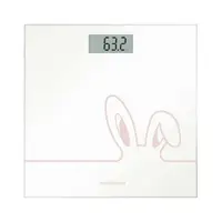 在飛比找松果購物優惠-【德國 medisana】 兔兔玻璃體重計 PS180 (5