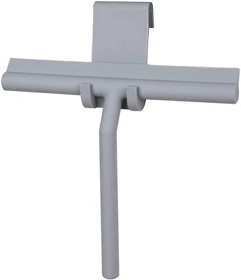 Shower Squeegee Window Wiper Scraper Cleaner Silicone Blade Holder Hook Bathroom