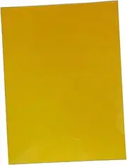Hellery Solid Photopolymer Plate, Rubber Stamp Making, Yellow Printing, 7.87inchx11.81inch, Craft Making, Craft Letterpress Polymer