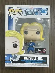 Funko POP! Fantastic Four 4 Invisible Girl GameStop Exclusive #567