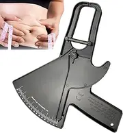 Mwqpgyh Body Fitness Measure Tool,Skinfold 0-88mm Body Fat - Professional Portable Double Spring Fat Tape Accurate Handheld Measure Tool for Dieters