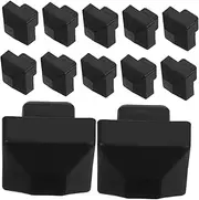 Milisten 12pcs Plant Pot Accessories for Balcony Railing Planter Box Brackets Rectangular Cover for Window Box