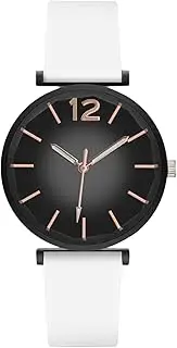 [Generic] Little Green Simple Casual Jelly Women's Watch, Nurse-Friendly Analog Watch, Medical Professionals Watch, Watch with Soft Band, Easy-to-Read Nurse Watch, Second Hand Watch for Nursing