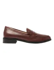 [Easy Steps] Gordon Loafers in Burgundy Leather