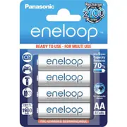 Panasonic Eneloop 1900mAh Ready to use AA Rechargeable Batteries 4Pack