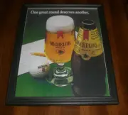 MICHELOB BEER FRAMED COLOR AD PRINTS - YOUR CHOICE