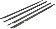 Seal Strip Fit for Toyota Land Cruiser Fit for Prado 120 Series Fit for Lexus GX470 2003-2009 4PCS Car Side Window Weatherstrips Edge Trim