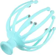 HOLIDYOYO Head Massager Octopus Design Handheld Scalp Scraping Massager for Lightweight Comfort for Home Travel Office Spa Relaxation