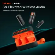 Hohem MIC-01 wireless Lavalier Microphone Noise Canceling For Live Streaming
