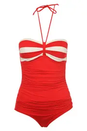 Splice Bandeau Maillot--BAK-M572TWT