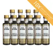 10 x Still Spirits Top Shelf Smoky Whiskey Flavouring Essences 50ml Home Brew