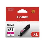 Canon CLI651XL Mag Ink Cart 680 A4 pages (ISO/IEC 24711) Magenta