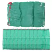 50 Pcs Onion Storage Bags Fruit Mesh Grow Drawstring Produce Shopping
