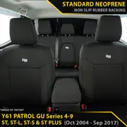 Nissan Patrol GU Y61 Wagon - Series 4 to 9 - ST, ST-L & ST Plus - GP4 Neoprene Bundle (In Stock)