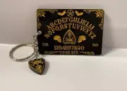 Ouija Board Acrylic Keychain Keyring with Planchette