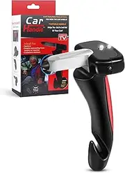 Car Door Assist Handle for Elderly and Handicapped, Vehicle Support Handle with Seatbelt Cutter, Window Breaker, and LED Light, Door Latch Grab Bar Auto Cane 4-in-1 Portable