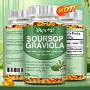 Soursop Graviola 1000mg -High Potency, Antioxidant,Support Immune System, NonGMO