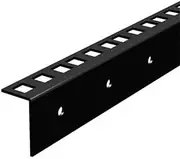 Penn Elcom Steel Rack Strip with Square Holes 2mm Thick (6U)