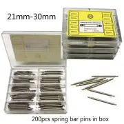 Long Watch Band Spring Bar Repair Tool 21-27 28 29 30mm 200PCS Strap Release Pin