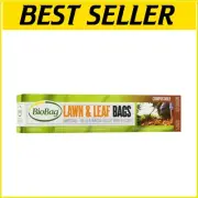 Weather Resistant 33 Gallon Compostable Yard Waste Bags - 60 Eco-Conscious Bags